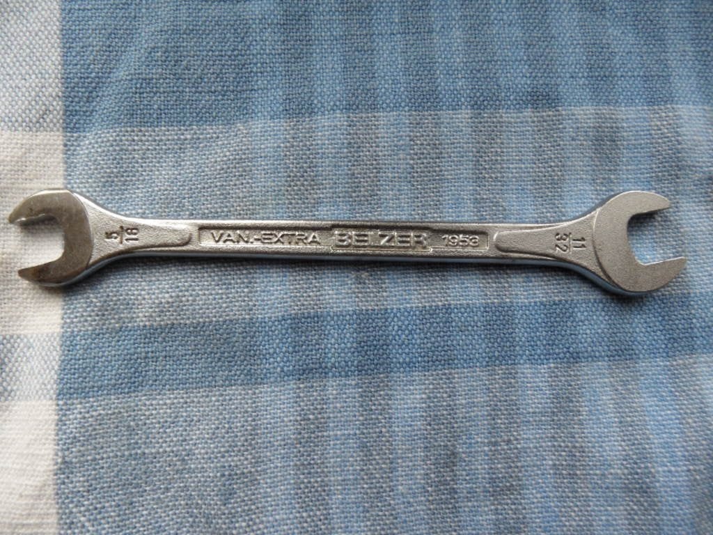 Belzer No 1953 steeksleutel 5/16 11/32, Ophalen of Verzenden, Gebruikt