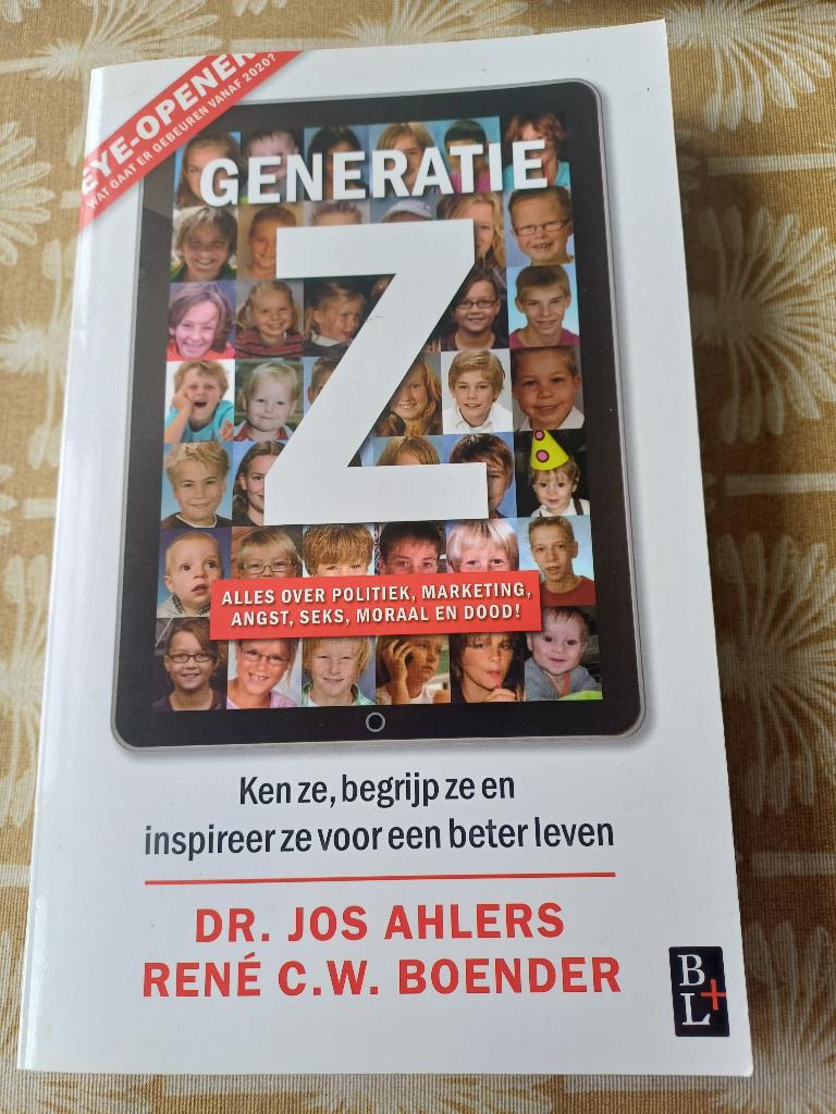 J. Ahlers, R. Boender, Generatie Z, Boeken, Gelezen, J. Ahlers en R. Boenders, Ophalen of Verzenden, Ontwikkelingspsychologie