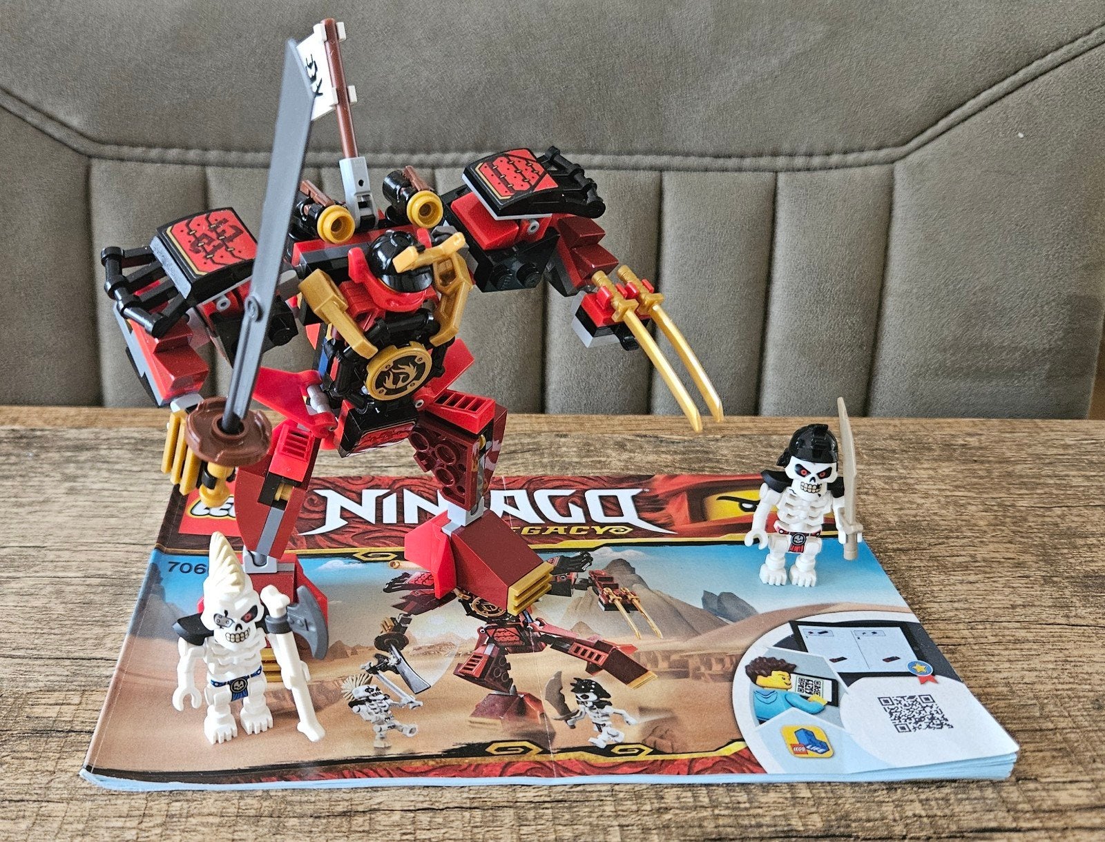 LEGO NINJAGO 70665, Ophalen of Verzenden, Zo goed als nieuw, Complete set, Lego