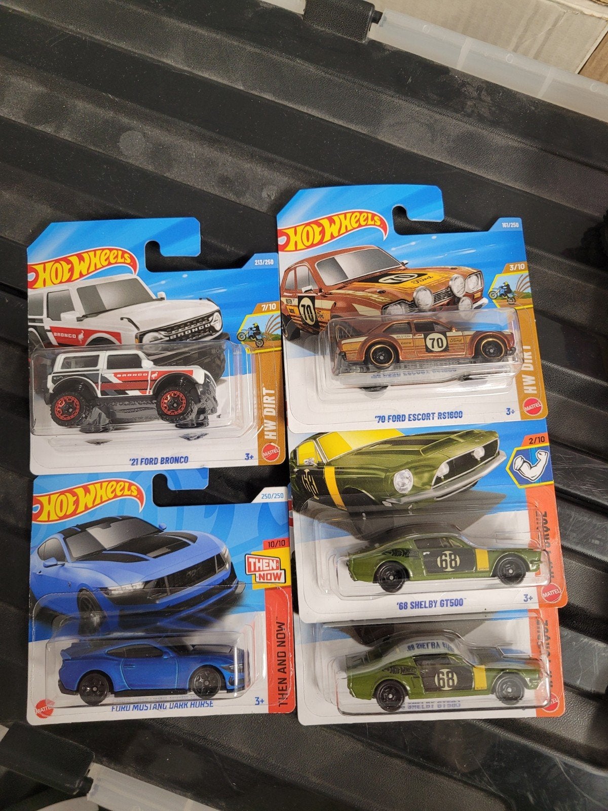 Hotwheels ford bronco, RS1600,shelby GT500,mustang nieuw, Ophalen of Verzenden, Nieuw, Auto