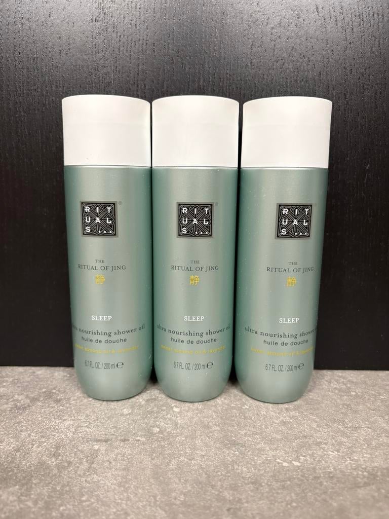 Rituals of Jing Sleep shower oil 200ml, Ophalen of Verzenden, Nieuw, Bad & Douche