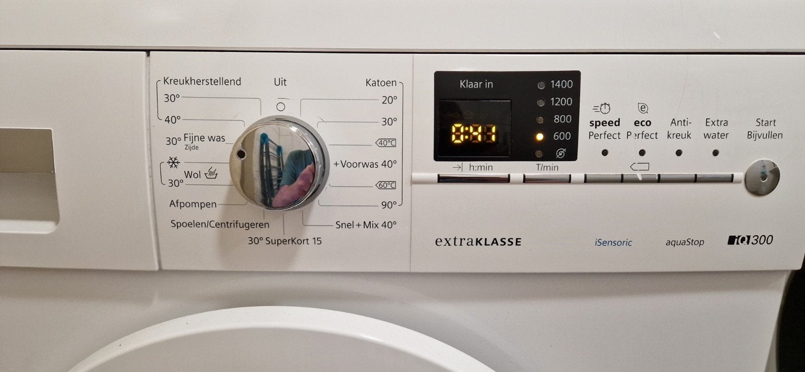 Siemens ExtraKlasse iQ300 Wasmachine - Zo goed als nieuw, Ophalen, Energieklasse A of zuiniger, Zo goed als nieuw, Voorlader