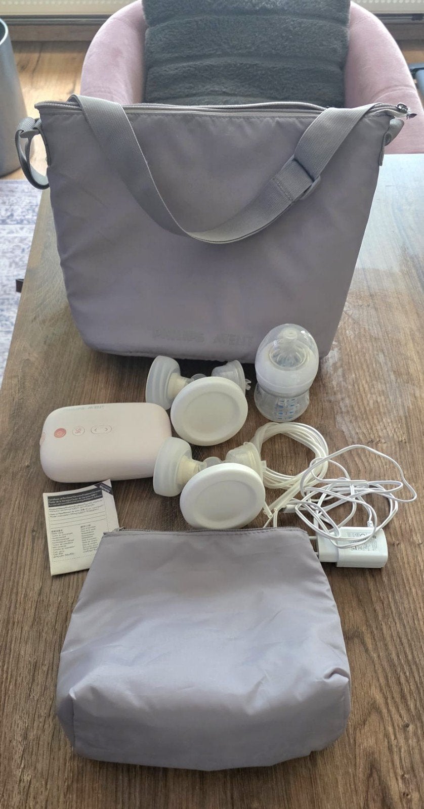 Philips Avent  Laktator elektryczny, Ophalen of Verzenden, Zo goed als nieuw