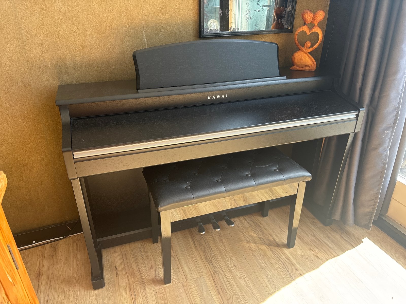 Kawai CN34 Digitale Piano – Topstaat – RH2 Hammer Action, Ophalen, Zwart, Digitaal, Zo goed als nieuw