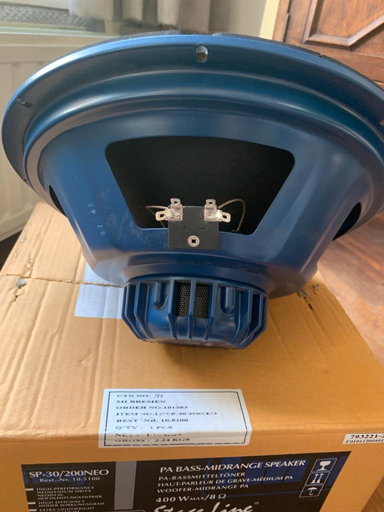 IMG Stage Line SP-30/200NEO PA Bass-Midrange Speaker