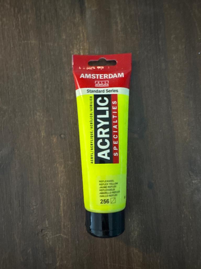 Amsterdam Acrylverf Reflexgeel 256 Standard Series, Hobby en Vrije tijd, Schilderen, Ophalen of Verzenden, Nieuw, Acrylverf