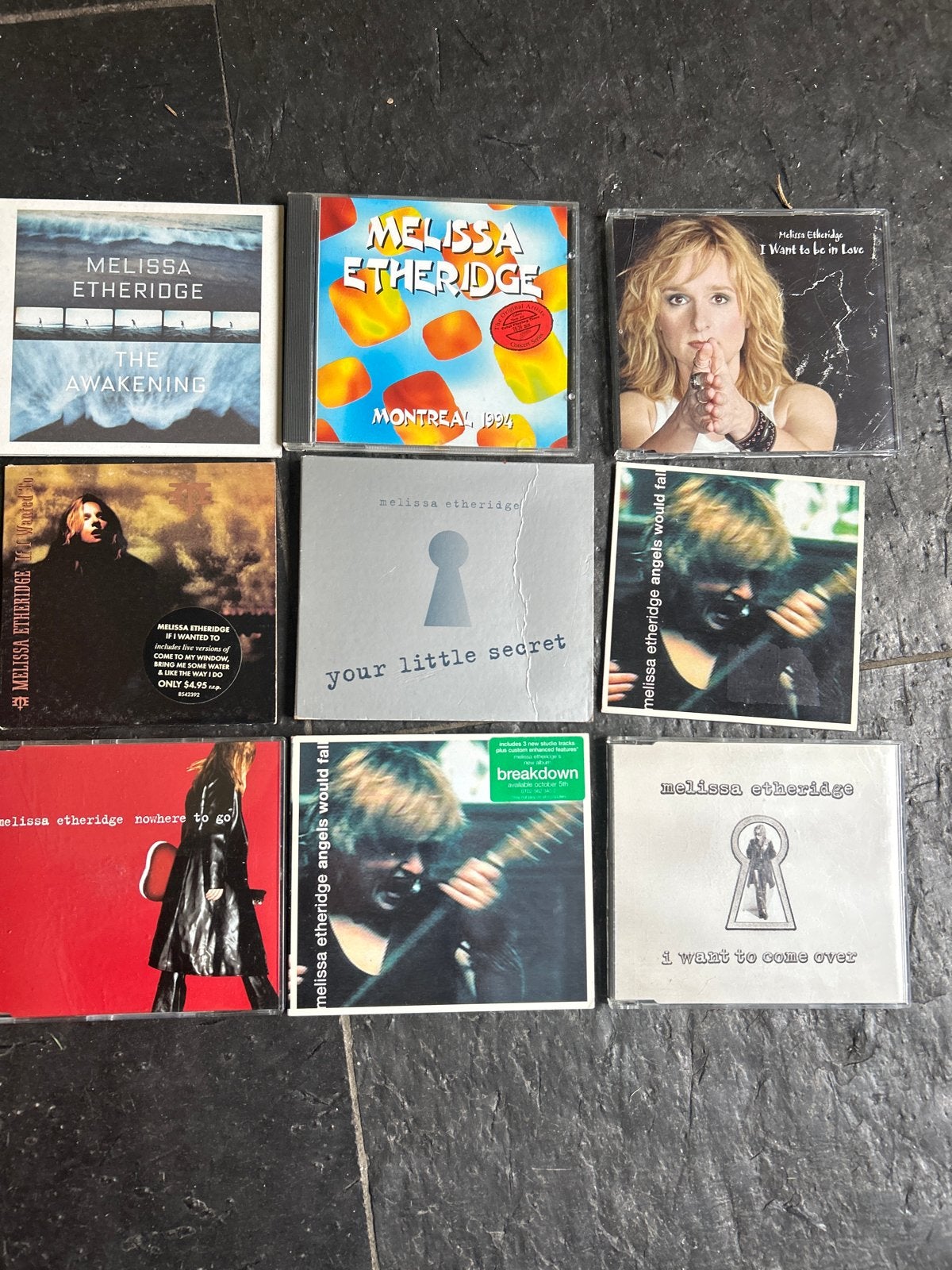Melissa Etheridge CD / Singles Collectie, Cd's en Dvd's, Ophalen of Verzenden, 1990 - 1999, Gebruikt
