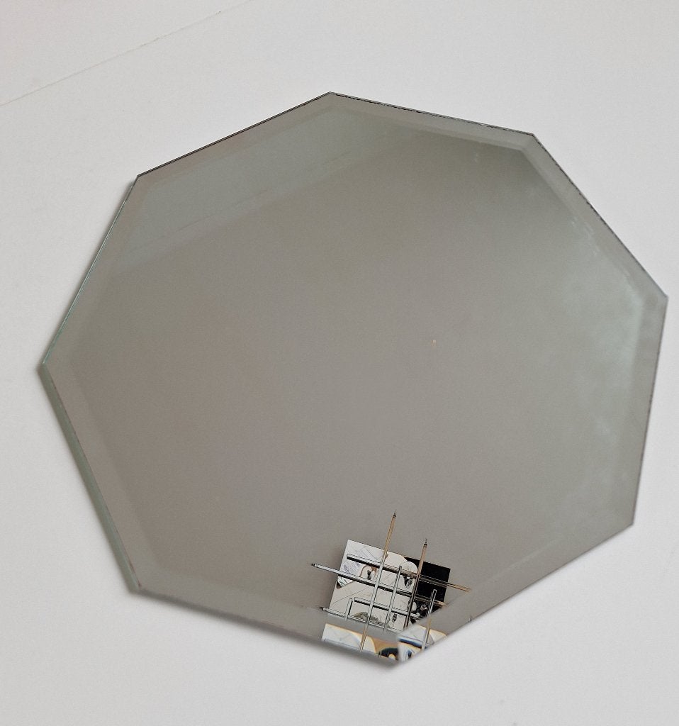 Geslepen spiegel onderzetter 30 x 30 cm, Ophalen, Minder dan 50 cm, Zo goed als nieuw, Minder dan 100 cm
