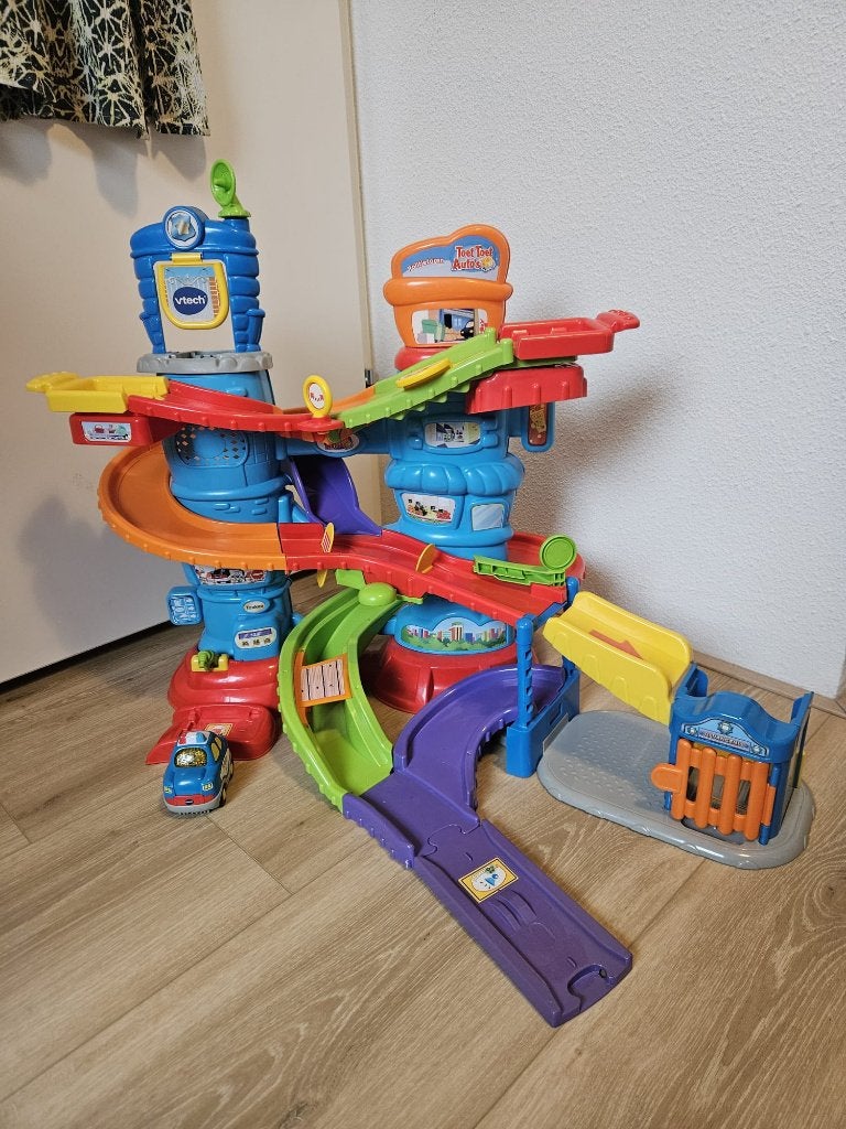 VTech Toet Toet Auto's Garage Speelset, Ophalen, Gebruikt, 2 tot 4 jaar