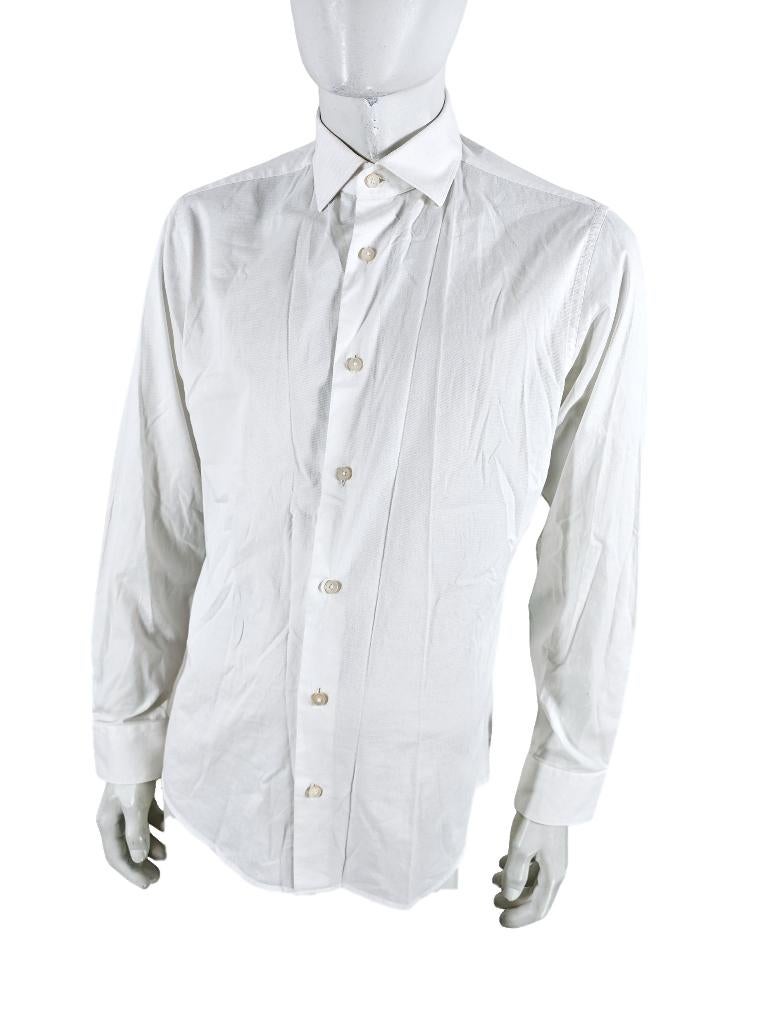 Z Zegna Overhemd, Wit, Z Zegna, Ophalen of Verzenden, Halswijdte 41/42 (L)