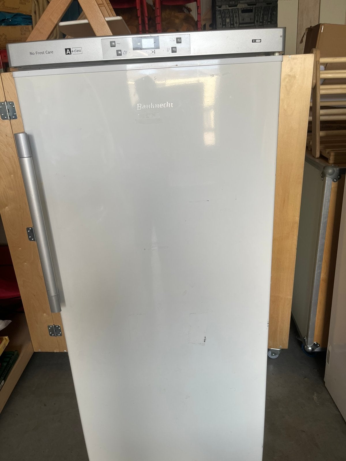 Bauknecht vrieskast NO FROST CARE, Ophalen, Zo goed als nieuw, 60 tot 90 cm, 160 cm of meer