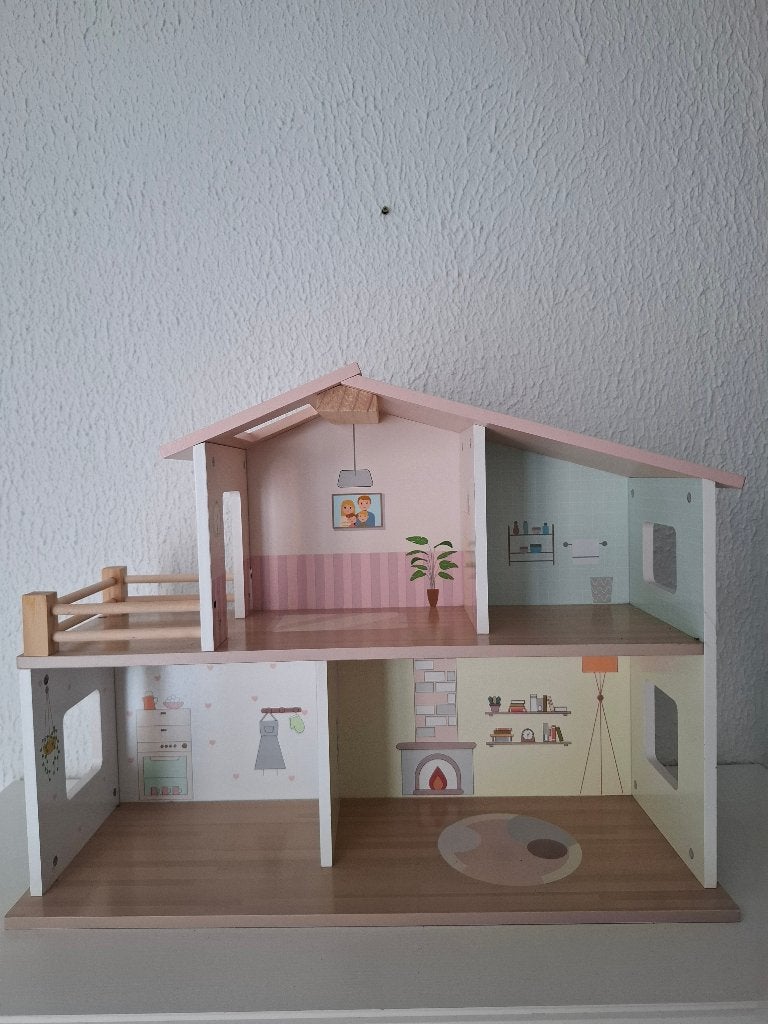 Poppenhuis, Ophalen of Verzenden, Zo goed als nieuw, Poppenhuis