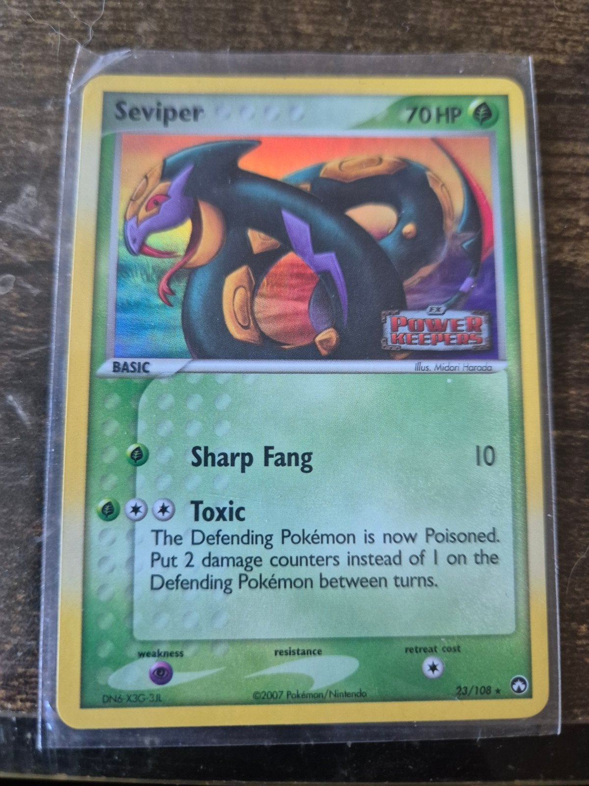 Seviper 23 reverse holo, Ophalen of Verzenden, Zo goed als nieuw