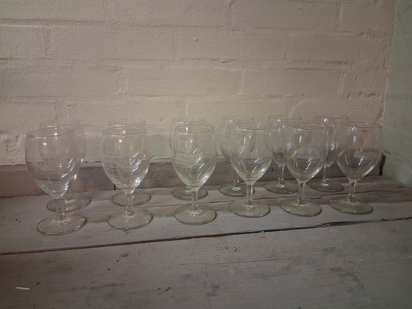 wijnglazen  2 x 6 stuks Vorstelijke Paleis glazen, Verzamelen, Glas en Borrelglaasjes, Ophalen of Verzenden, Nieuw, Overige typen