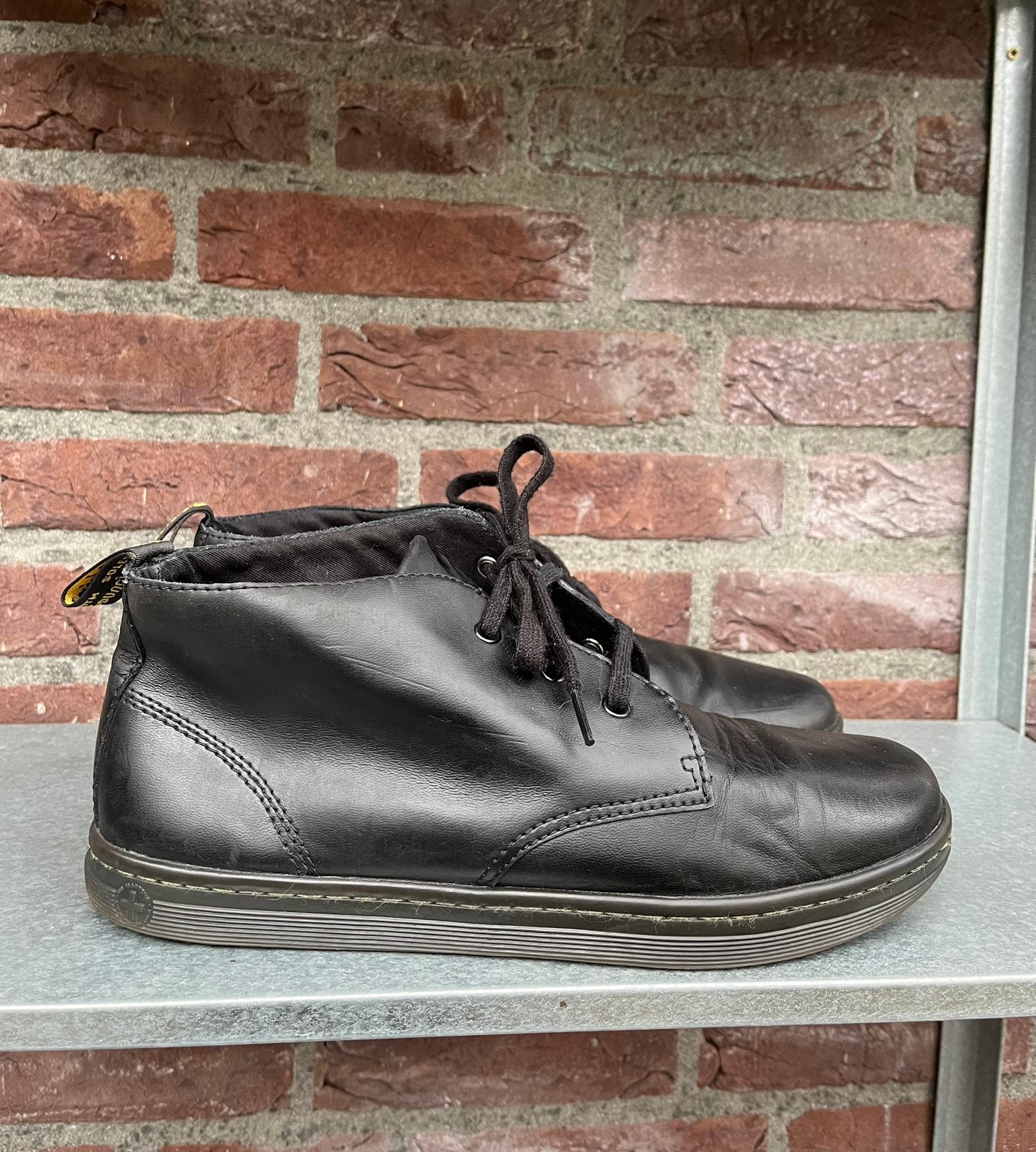 Dr. Martens Will greasy lamper maat 45, Dr. Martens, Docs, Zwart, Docs