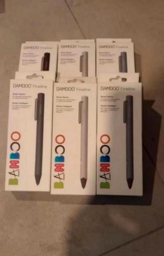 Wacom bamboo fineline pen nieuw in doos.

Prijs 15 per stuk, Ophalen of Verzenden, Nieuw