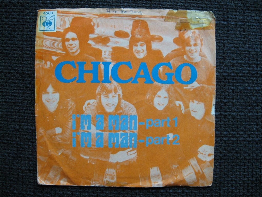 Chicago 1969 I m a Man part I en II single, Gebruikt, Originele persing, 7 inch, Ophalen of Verzenden