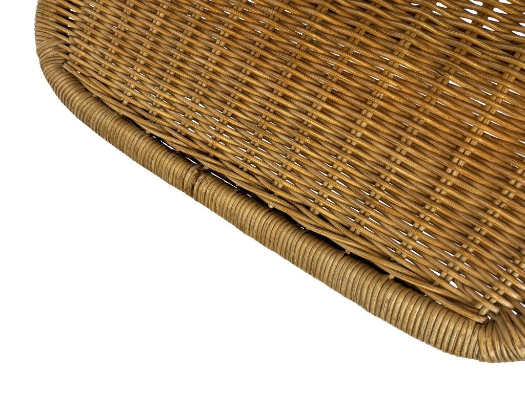 Vintage Rotan Fauteuil - Dirk Van Sliedregt Jaren 60 Design, 75 tot 100 cm, Metaal, Vintage design, Vintage design
