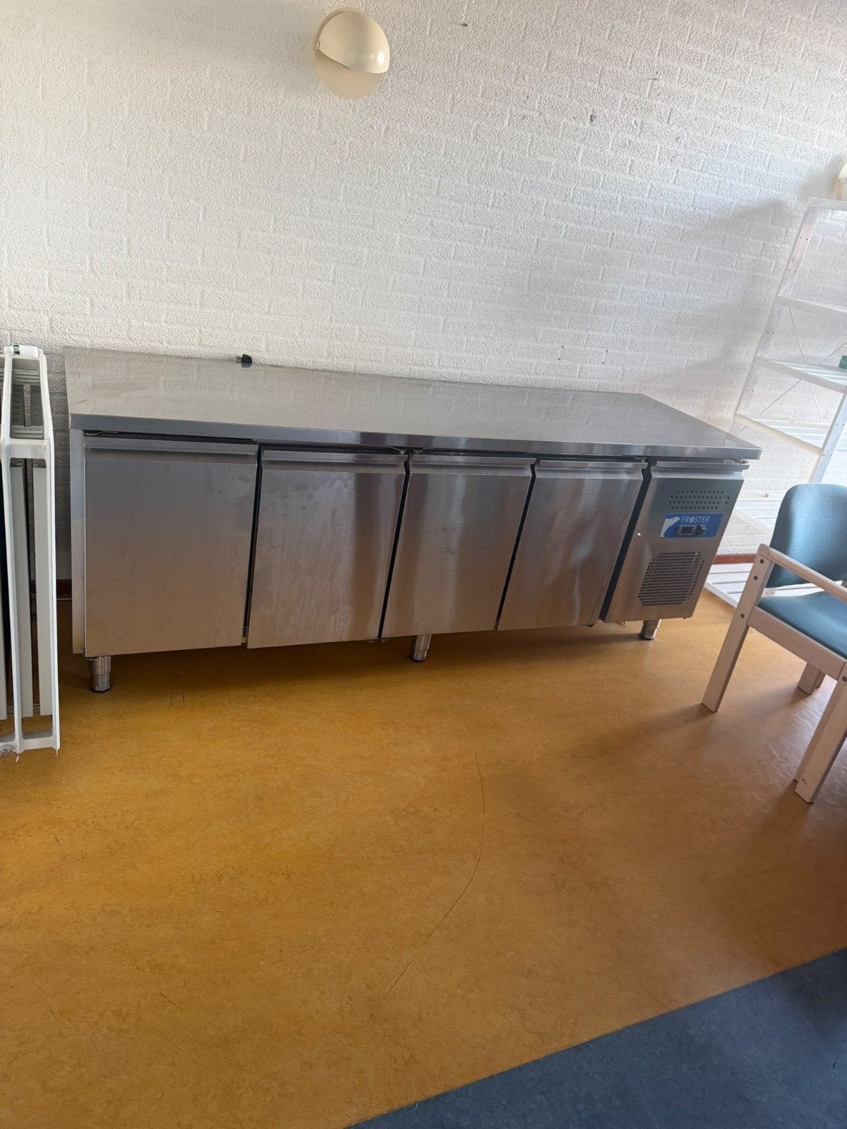 Froster RVS Koelwerkbank - Gebruikt, Ophalen of Verzenden, Gebruikt, Koelen en Vriezen