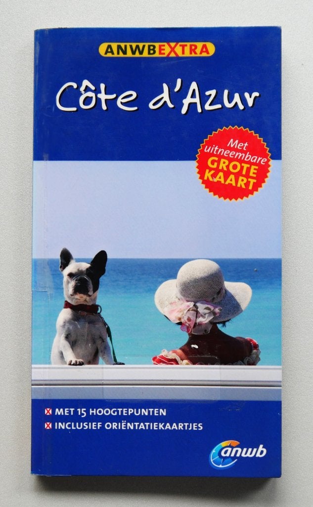 ANWB reisgids - Cote d'Azur, Europa, Ophalen of Verzenden, Zo goed als nieuw, Reisgids of -boek