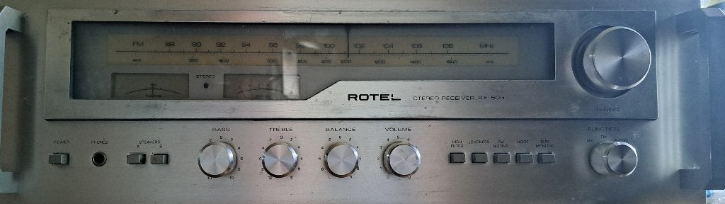 Versterker / tuner Rotel, Gebruikt, Ophalen, Overige merken, Minder dan 60 watt