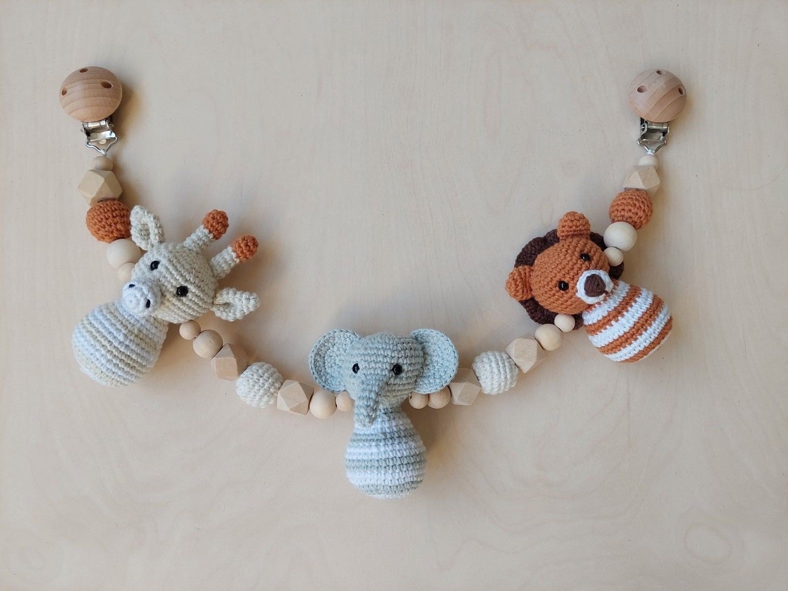 wagenspanner gehaakt | persoonlijk kraamcadeau | baby, Ophalen of Verzenden, Nieuw, Overige typen