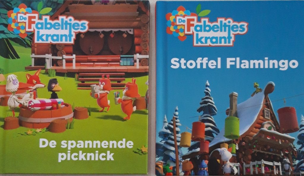 2 De Fabeltjeskrant boekjes: Spannende picknick & Stoffel