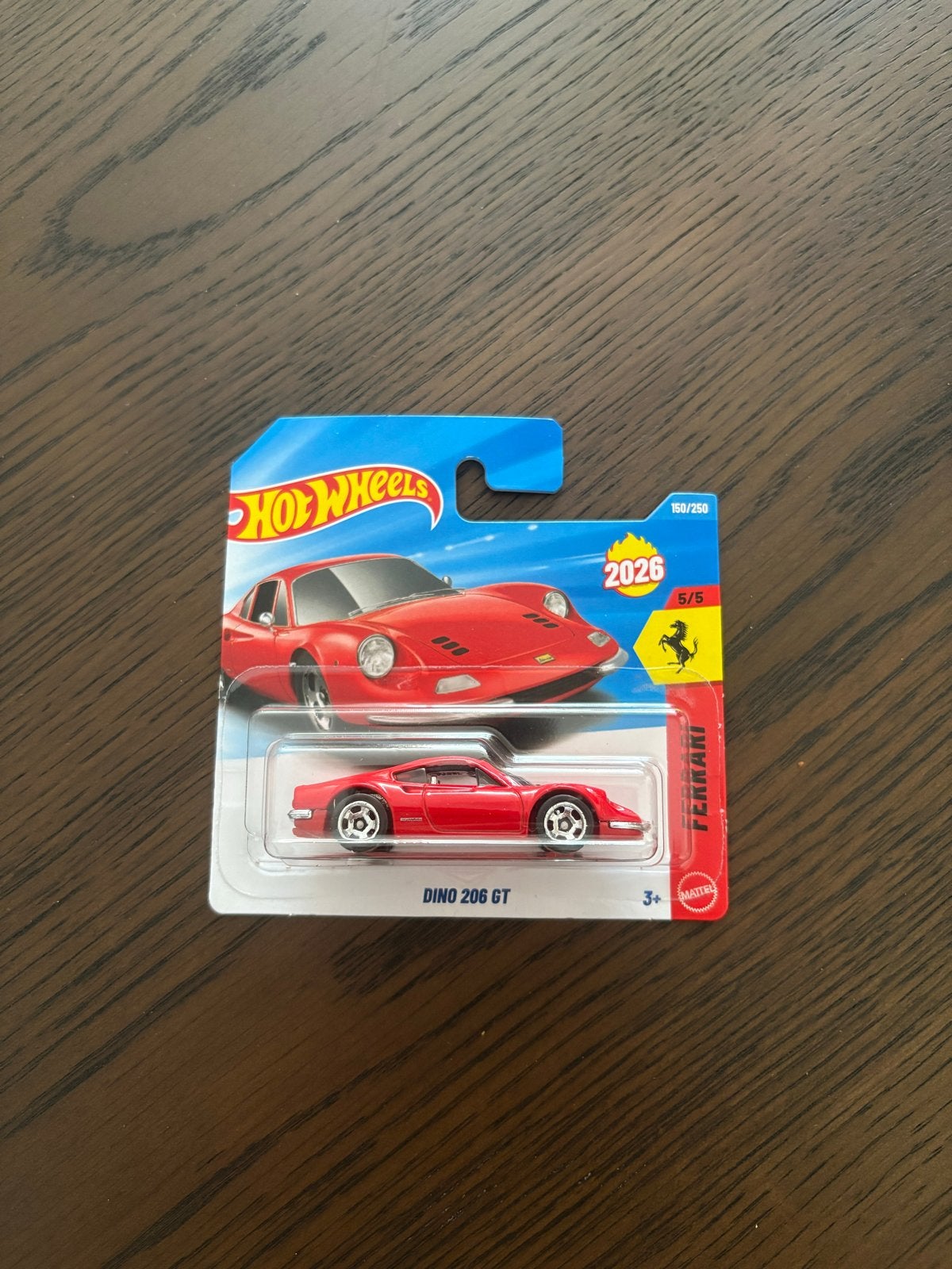 Hot Wheels Ferrari Dino 206 GT, Ophalen of Verzenden, Nieuw