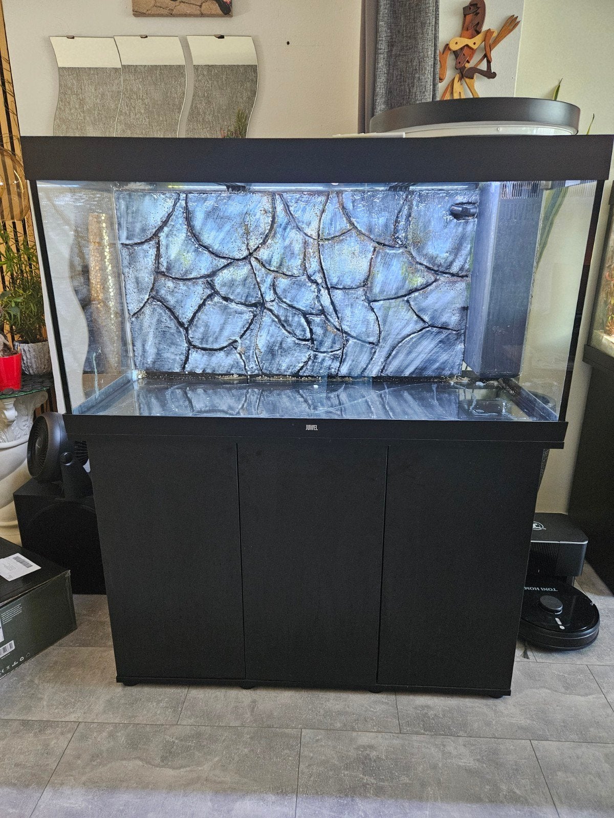 Aquarium juwel rio 350, Ophalen, Leeg aquarium
