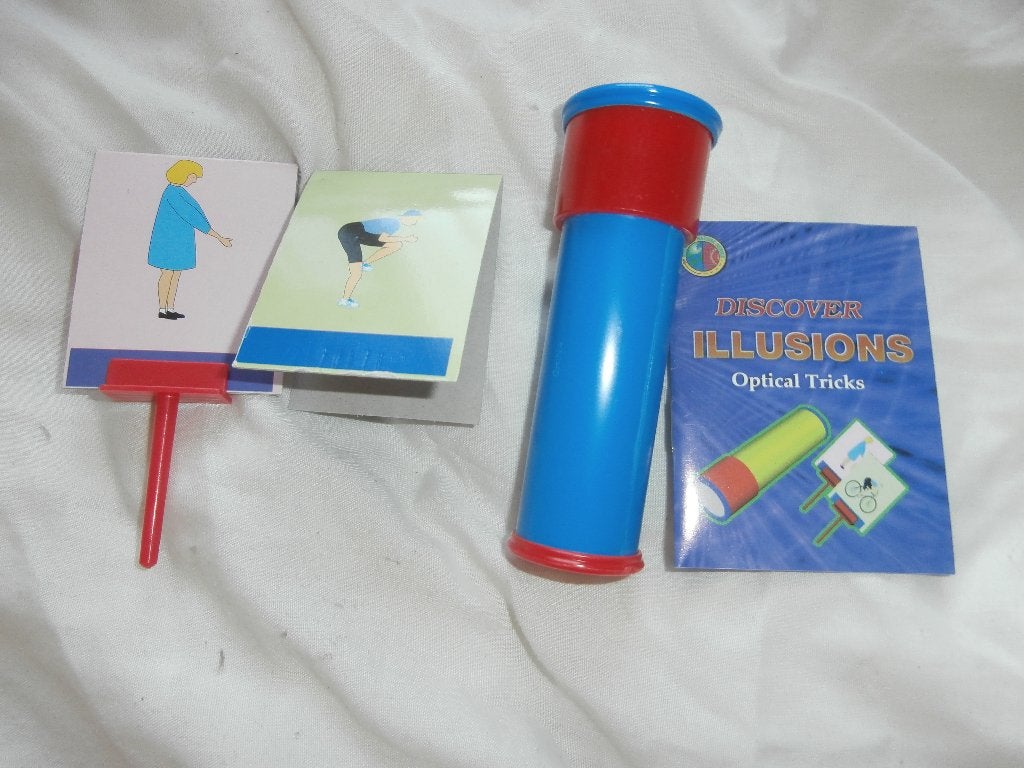 Discover Illusions Optical tricks truc goochelen verrekijker, Kinderen en Baby's, Ophalen of Verzenden, Zo goed als nieuw, Knutselen