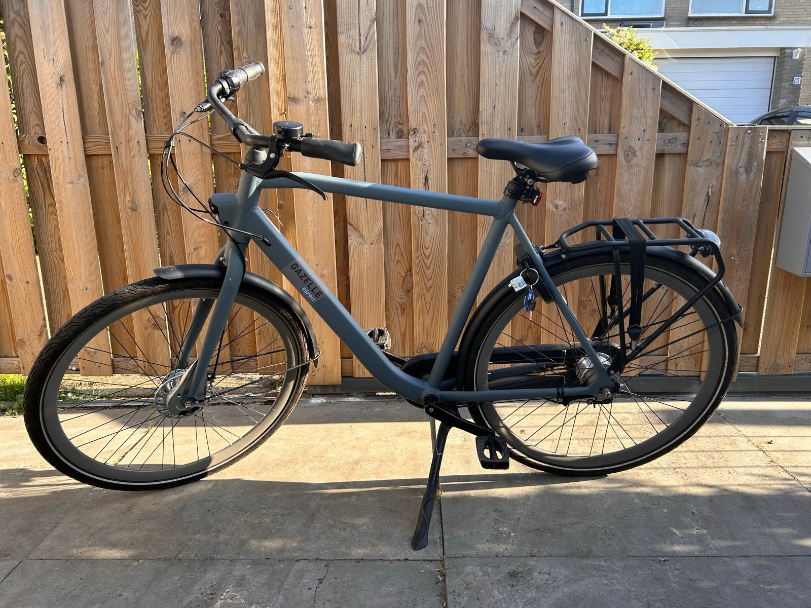 Gazelle Esprit T7 herenfiets Thunder Grey 59cm, Ophalen, Gebruikt, Versnellingen, 57 tot 61 cm