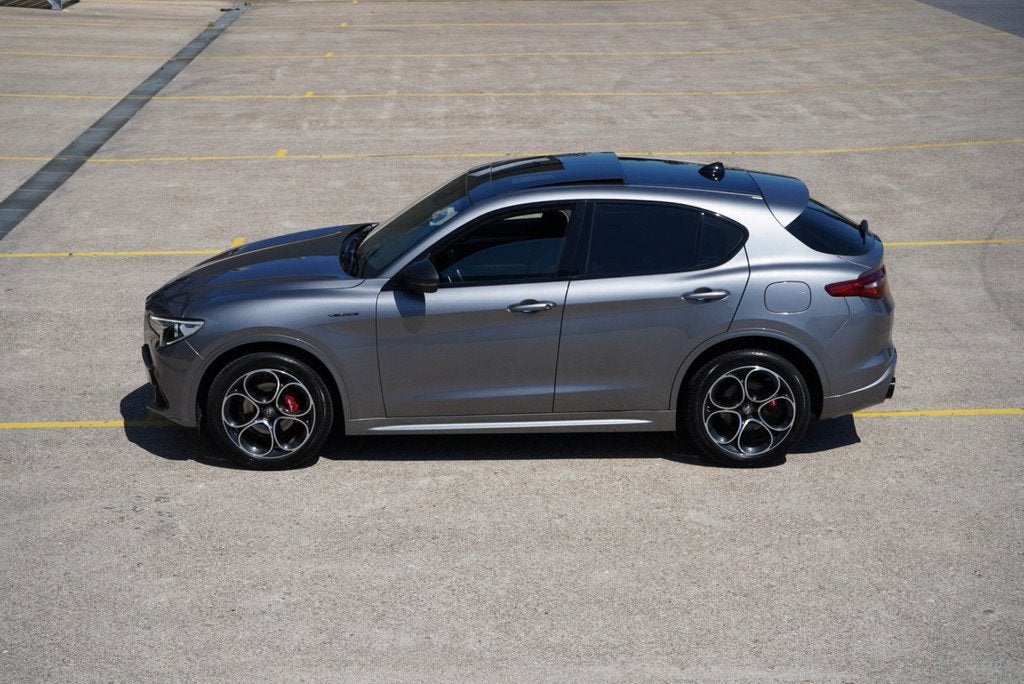 Alfa Romeo Stelvio 2.0 T AWD Veloce Q4 Skywindow, Auto's, Alfa Romeo, Bedrijf, Te koop, Stelvio, 4x4, Achteruitrijcamera, Adaptive Cruise Control