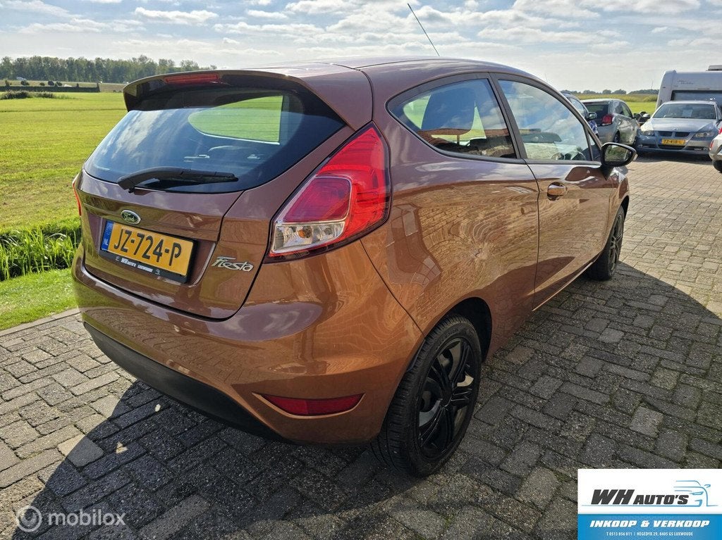 Ford Fiesta 1.0 Style Essential | NAVI | Zeer netjes, Auto's, Ford, Gebruikt, 525 kg, Bruin, 23 km/l