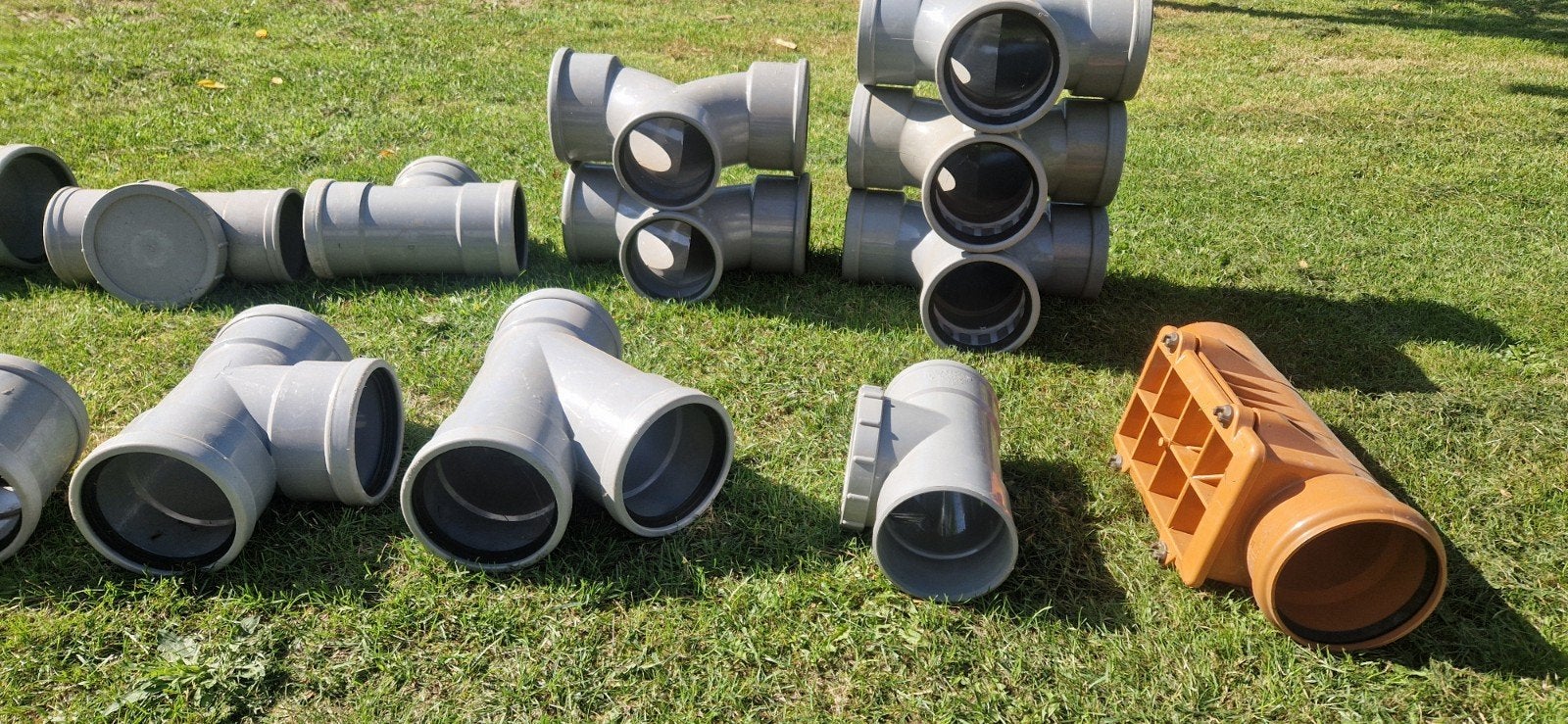 Koppelstukken pvc Riool, Ophalen, Bochten, Pvc, Nieuw