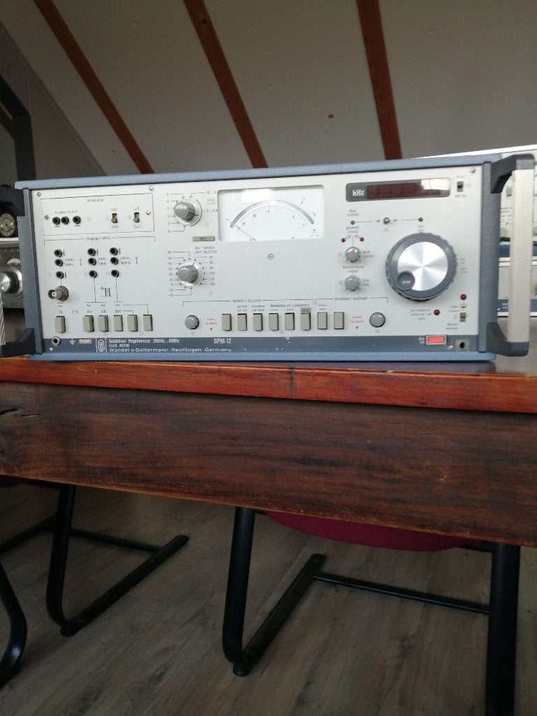 meet ontvanger, Ophalen, Gebruikt, Ontvanger