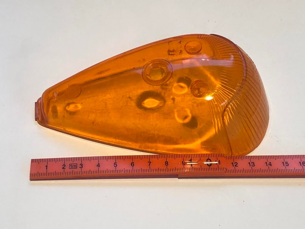 Hella knipperlichtkap oranje oldtimer, Ophalen of Verzenden, Gebruikt, Oldtimer onderdelen
