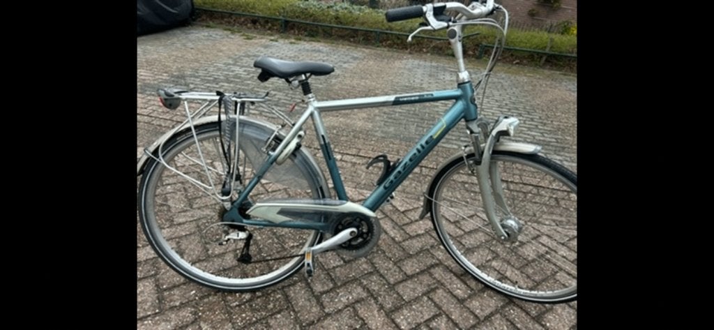 Gazelle herenfiets, Ophalen, Versnellingen, Zo goed als nieuw, Gazelle