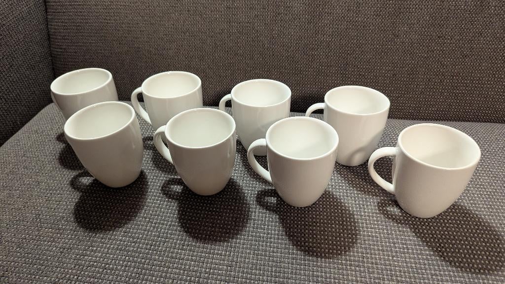 VT wonen VTwonen basis mok 200 ml 8 stuks, Huis en Inrichting, Keuken | Servies, Ophalen of Verzenden, Zo goed als nieuw, Overige stijlen