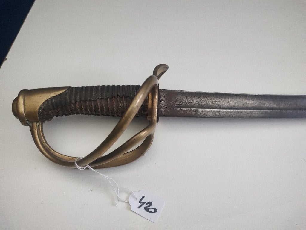 Sabel # 420 - Frankrijk - Cavalerie, Verzamelen, Verzenden, Landmacht, Overige gebieden, Zwaard of Sabel