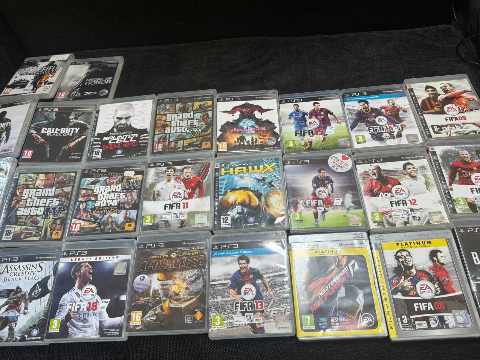 Diverse games voor de playstation 3, Spelcomputers en Games, Ophalen, Zo goed als nieuw, Met 1 controller, Slim