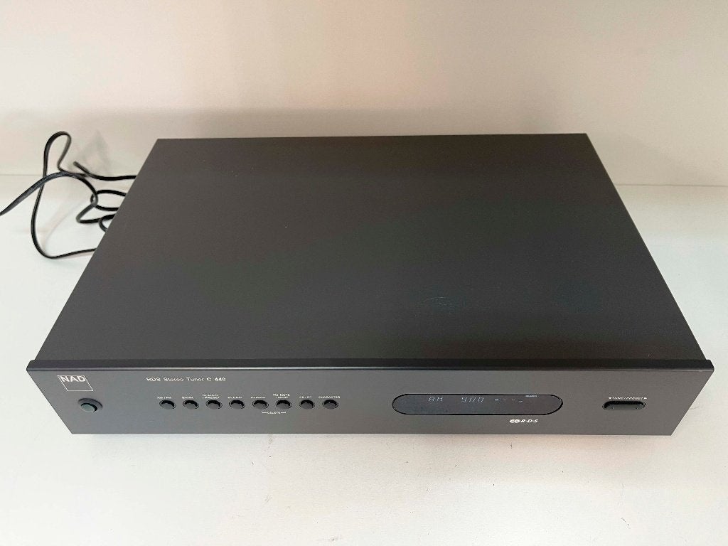 NAD C440 AM/FM RDS stereo tuner (werk perfect), Audio, Tv en Foto, N, N, Ophalen of Verzenden, Zo goed als nieuw