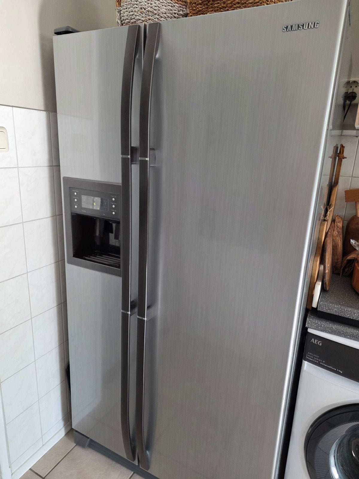 samsung amerikaanse koelvries combi met ijs/waterdispencer