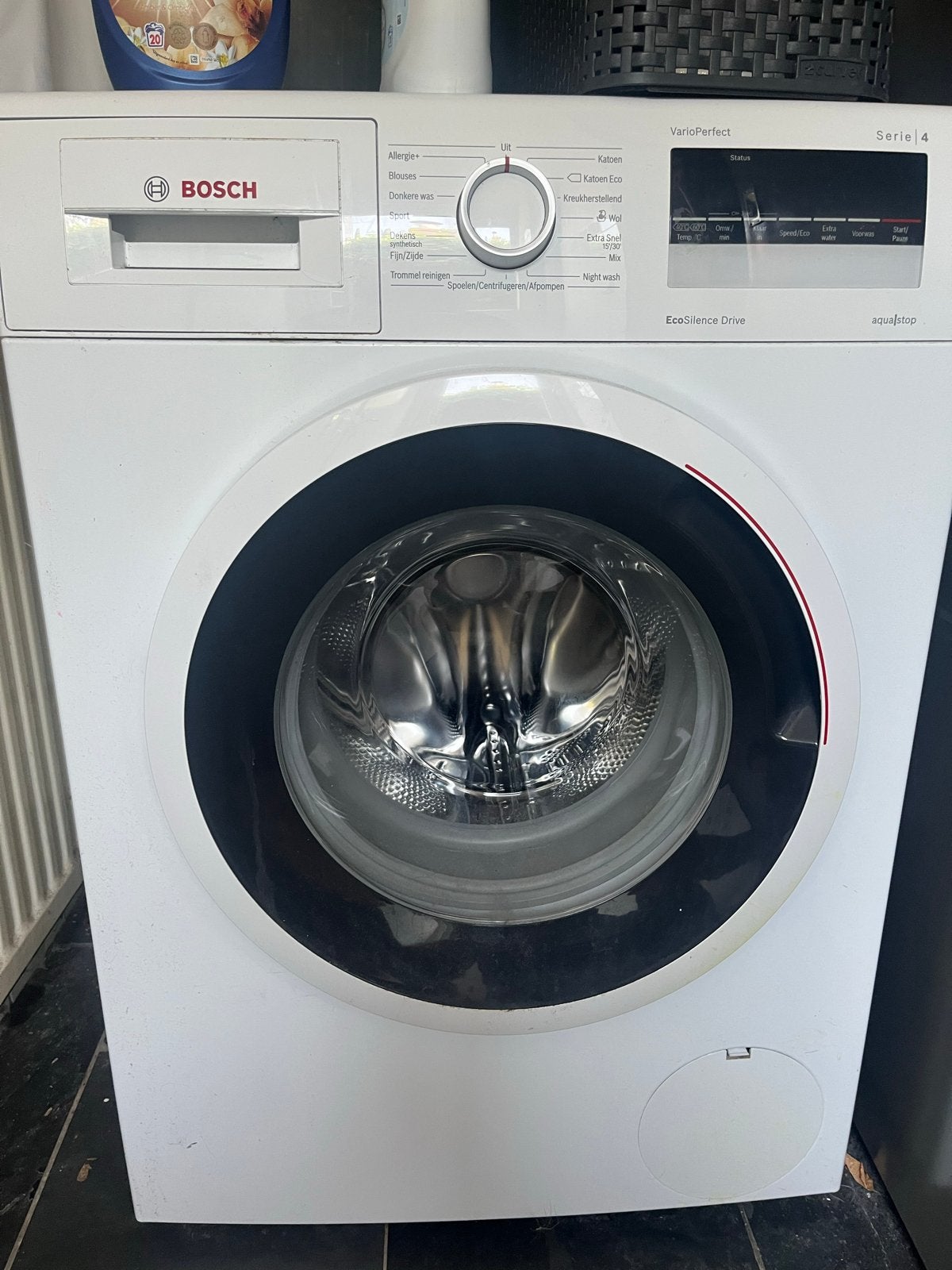 Bosch Serie 4 VarioPerfect Wasmachine EcoSilence Drive, Witgoed en Apparatuur, Wasmachines, Ophalen of Verzenden, Zo goed als nieuw