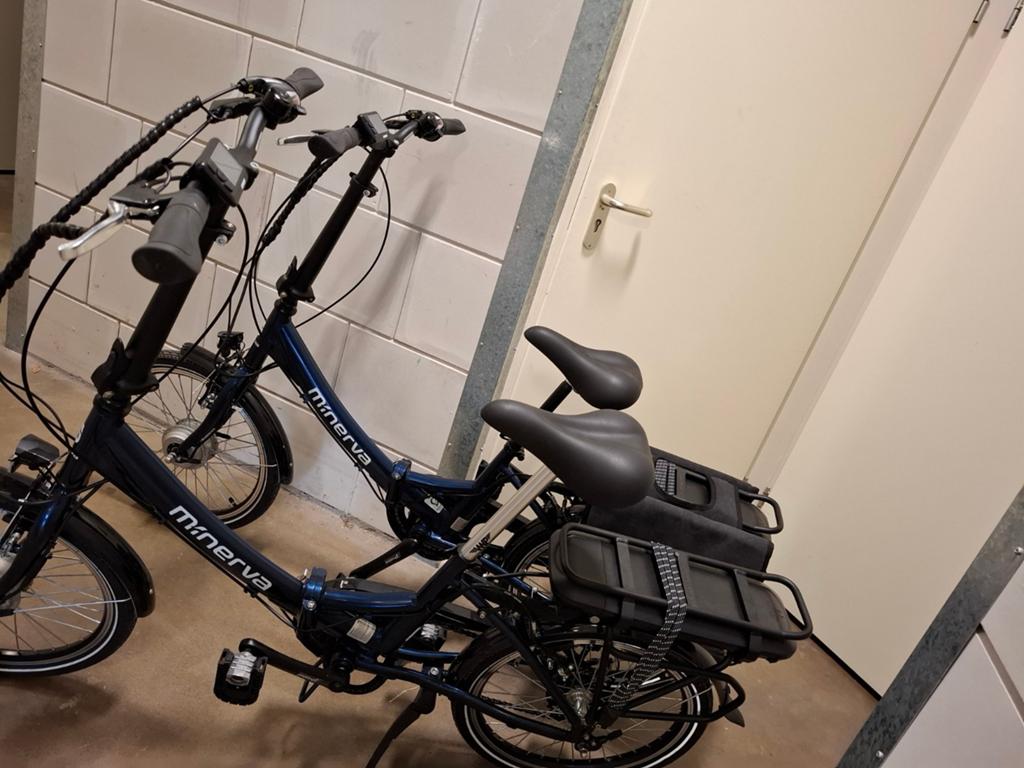 2 elektrische vouwfietsen, Fietsen en Brommers, Elektrische fietsen, Ophalen, Zo goed als nieuw, Overige merken
