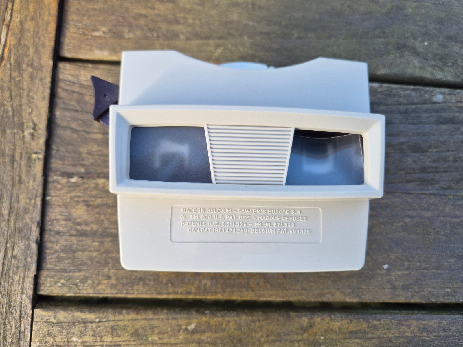 Vintage jr 50 View-Master 3-D Viewer met diverse schijven, Verzamelen, Ophalen of Verzenden, Gebruikt