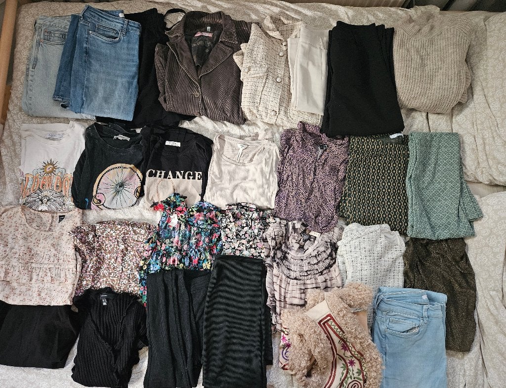 Kledingpakket dames maat M, Kleding | Dames, Ophalen of Verzenden, Gedragen, Maat 38/40 (M)