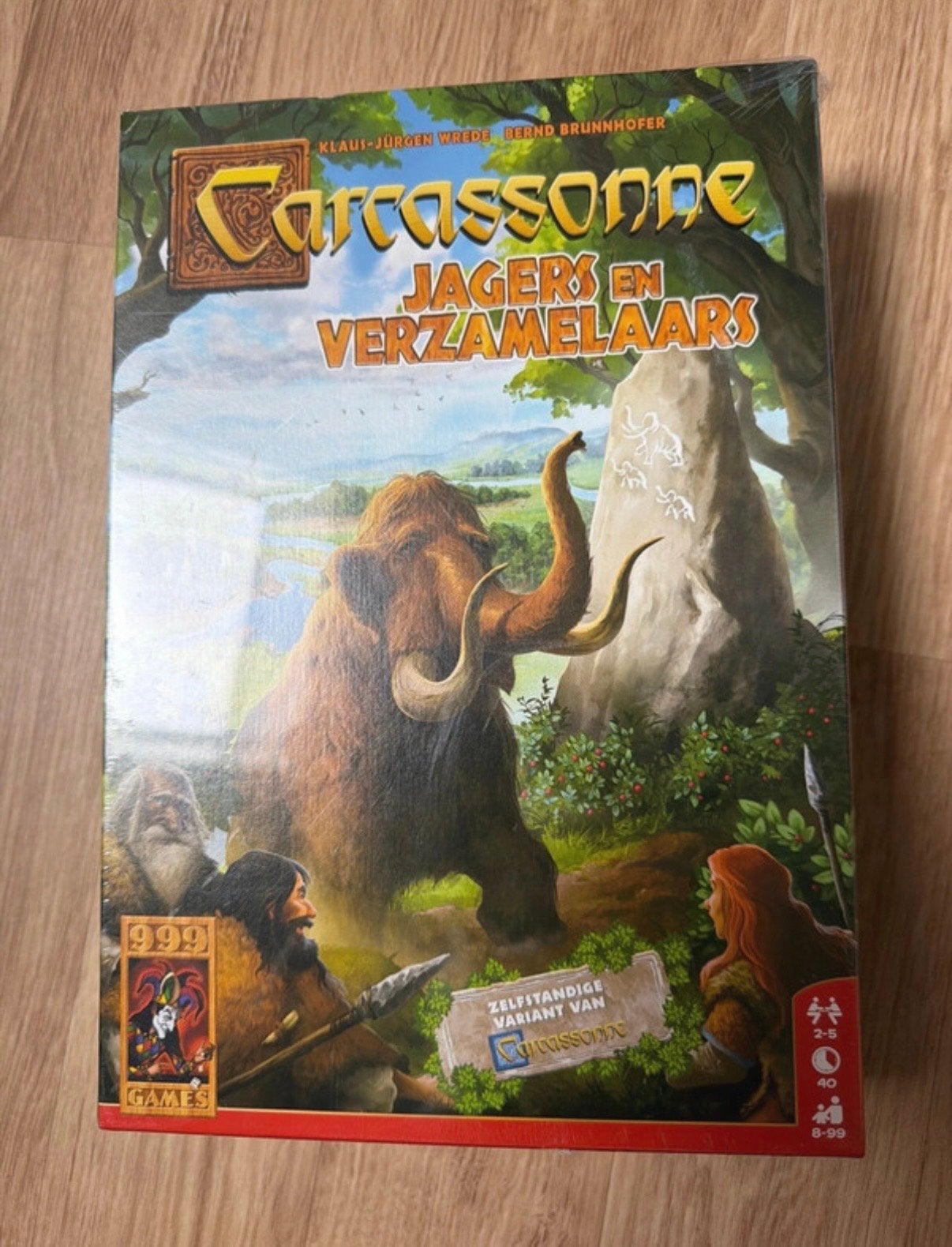 Carcassonne: Jagers en Verzamelaars - Nieuw in folie, Hobby en Vrije tijd, Gezelschapsspellen | Bordspellen, Drie of vier spelers