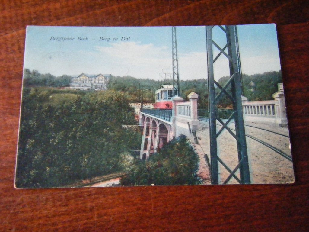 W38 - Berg en Dal - Beek - Bergspoor - 1925 - Mooi/Oud, Ophalen of Verzenden, 1920 tot 1940, Gelderland
