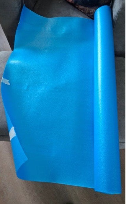 NIEUW 6m2 ondervloer (Blauw), Overige materialen, 30 cm of meer, Verzenden, Overige typen