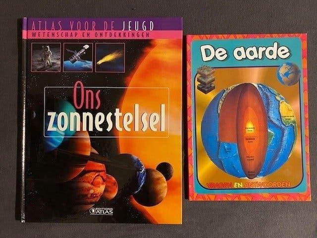 Boek de aarde en ons zonnestelsel, Boeken, Ophalen of Verzenden, Nieuw, Natuurwetenschap